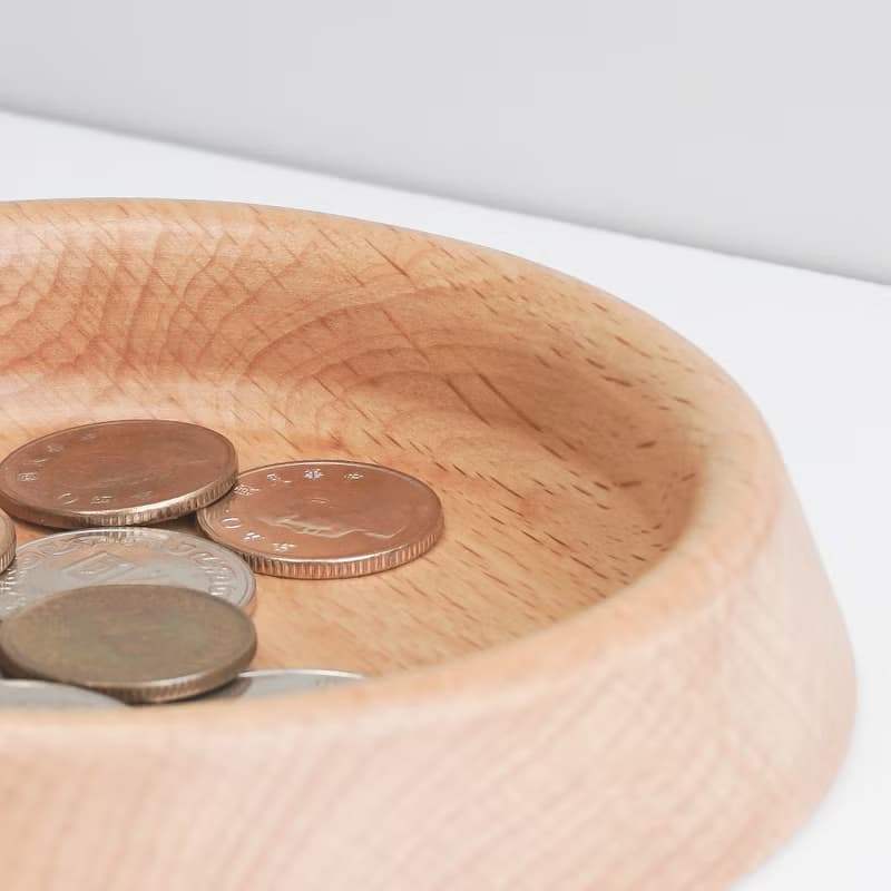 木頭 收納 療癒 禮物 文具 首飾 畢業禮物 父親節 零錢盤