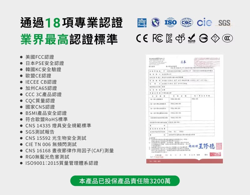 喜光全光譜 | 60cm最高階 TIONE鈦珈黑 | LED護眼檯燈