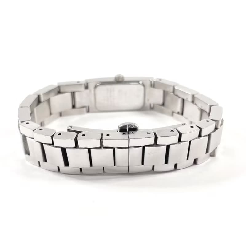 【日本直送 中古美品】グッチ GUCCI 腕時計 4600L ステンレススチール シルバー クオーツ ヴィンテージ