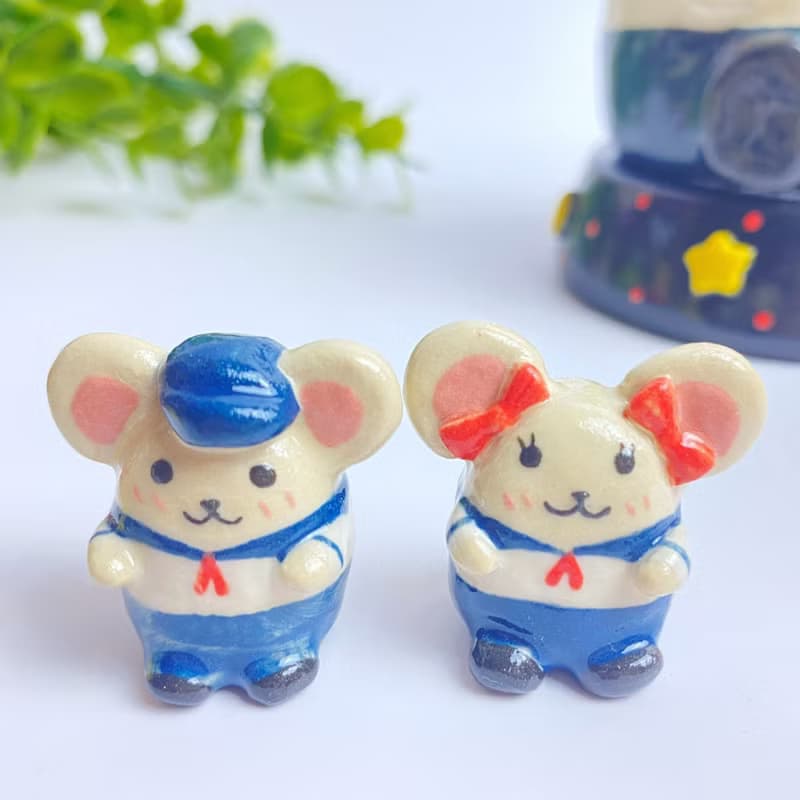Handmade ceramic cute Ganesha special gift