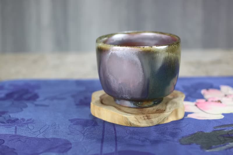 【送禮好物】天然落灰 柴燒茶碗 名家葉敏祥手作 150ml