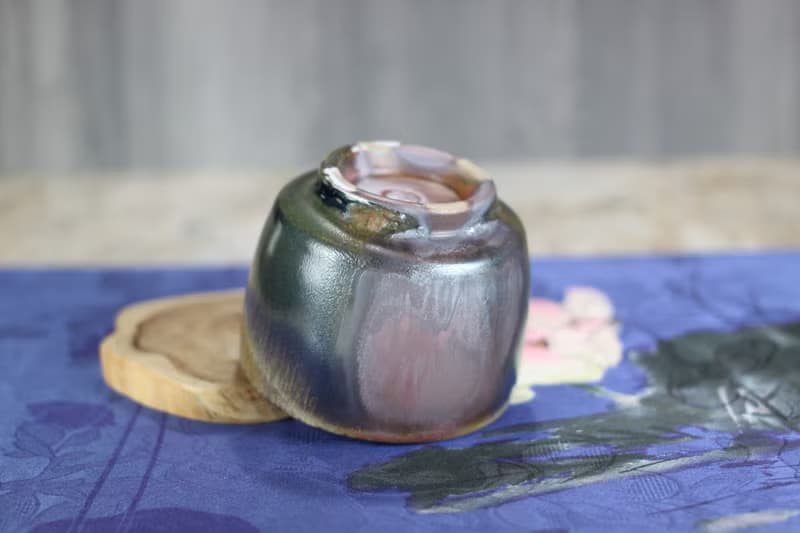 【送禮好物】天然落灰 柴燒茶碗 名家葉敏祥手作 150ml