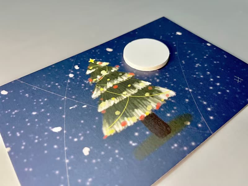 V.N【紀念系列-MERRY CHRISTMAS】會擴香的明信片【聖誕節禮物】