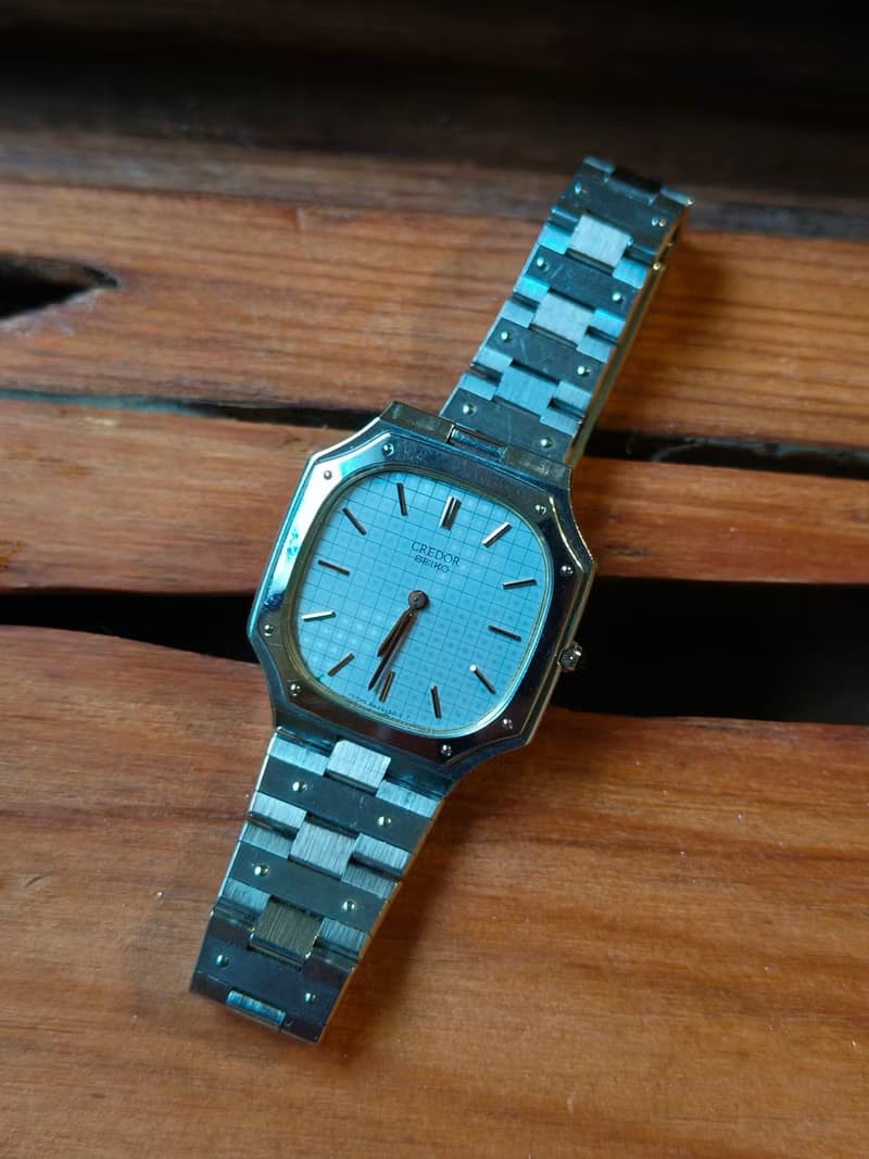 SEIKO頂級品牌CREDOR貴朵 高級腕錶品牌 鋼+18k 石英手錶