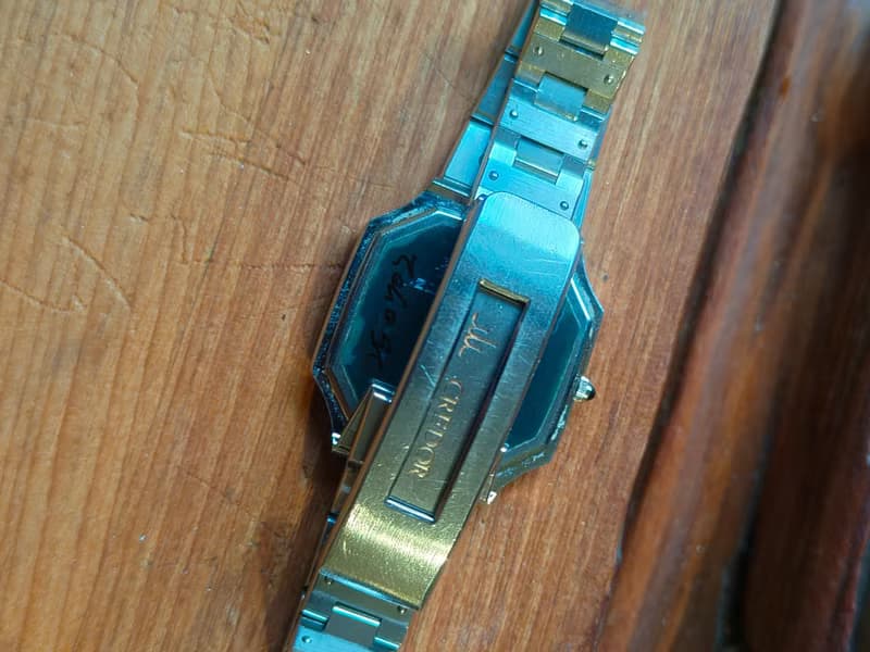 SEIKO頂級品牌CREDOR貴朵 高級腕錶品牌 鋼+18k 石英手錶
