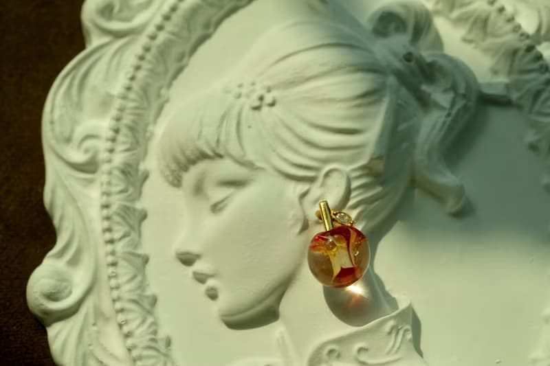 Apple Core 蘋果芯耳環