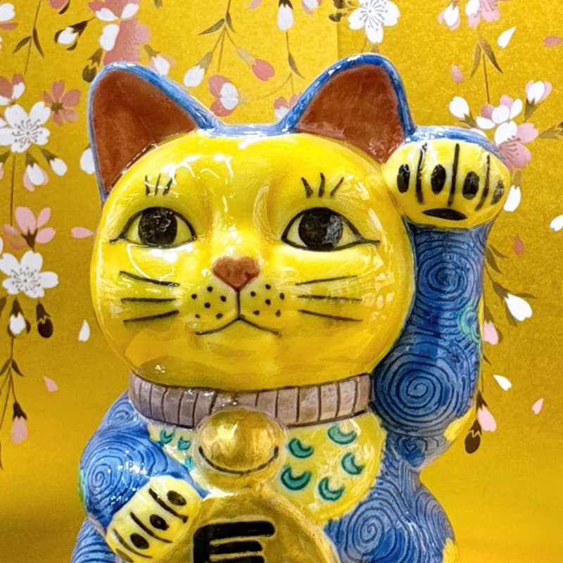 【龍躍尊寶】日本清水燒招財貓 | 加藤雲龍