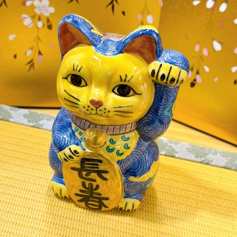 【龍躍尊寶】日本清水燒招財貓 | 加藤雲龍