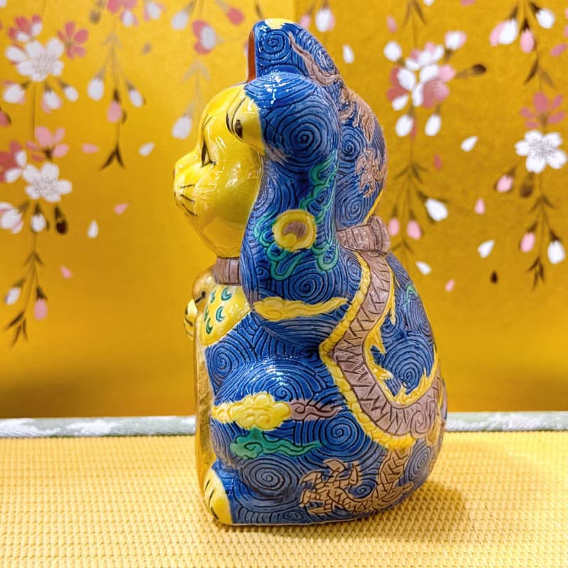 【龍躍尊寶】日本清水燒招財貓 | 加藤雲龍
