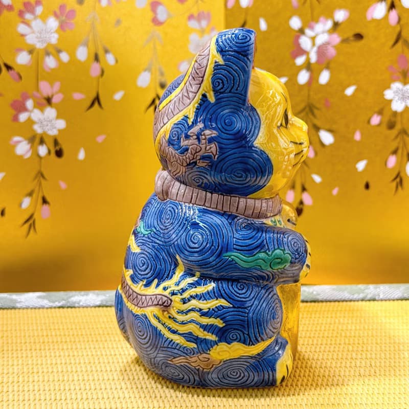 【龍躍尊寶】日本清水燒招財貓 | 加藤雲龍