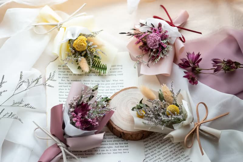 迷你季節綜合乾燥小花束 | 乾燥花禮 | 生日禮物 | 婚禮小物