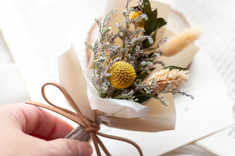 迷你季節綜合乾燥小花束 | 乾燥花禮 | 生日禮物 | 婚禮小物