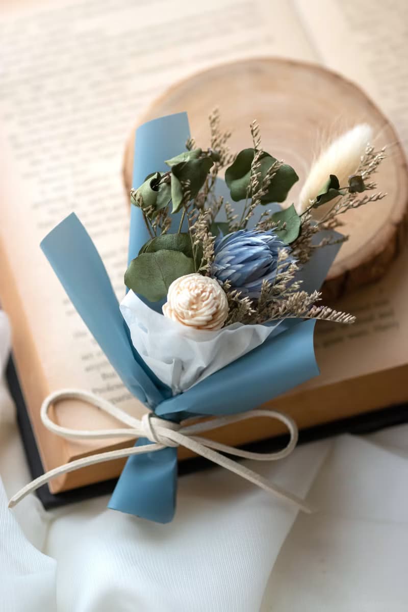 迷你季節綜合乾燥小花束 | 乾燥花禮 | 生日禮物 | 婚禮小物