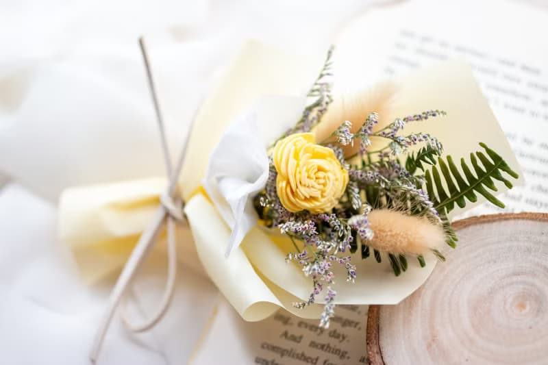 迷你季節綜合乾燥小花束 | 乾燥花禮 | 生日禮物 | 婚禮小物