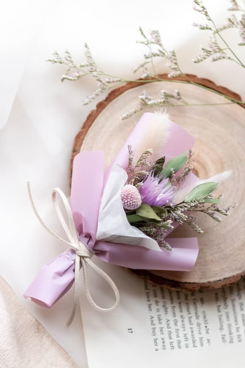 迷你季節綜合乾燥小花束 | 乾燥花禮 | 生日禮物 | 婚禮小物