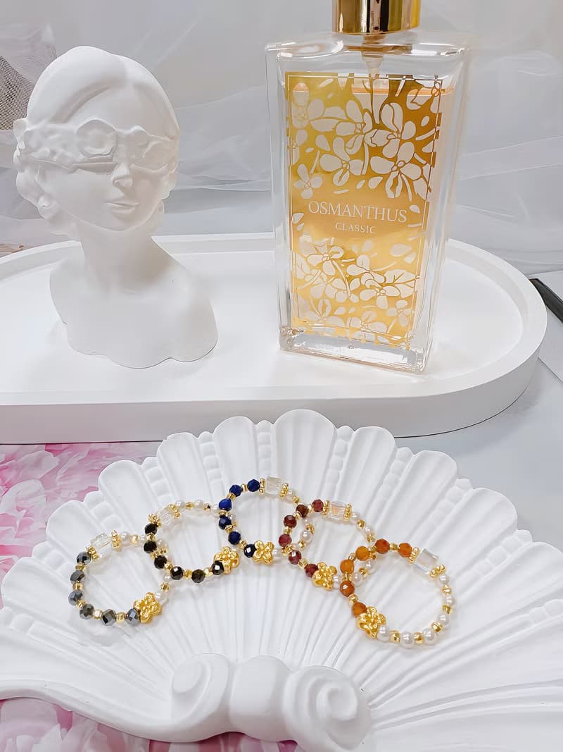 有錢花 水晶戒指珍珠戒指