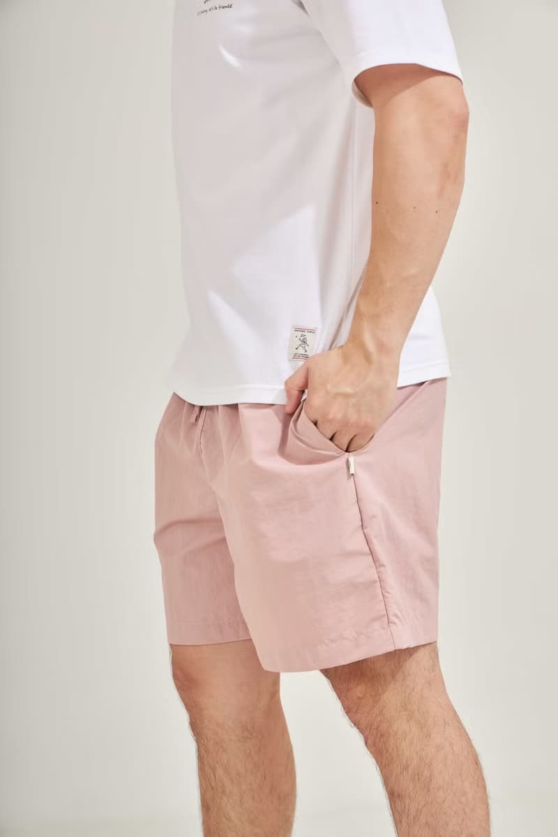 KRATIK - MEN nylon shorts (pink)