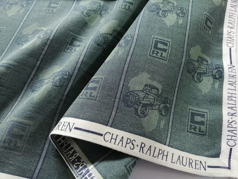 Chaps Ralph Lauren Vintage Handkerchief Green 19 x 18 inches