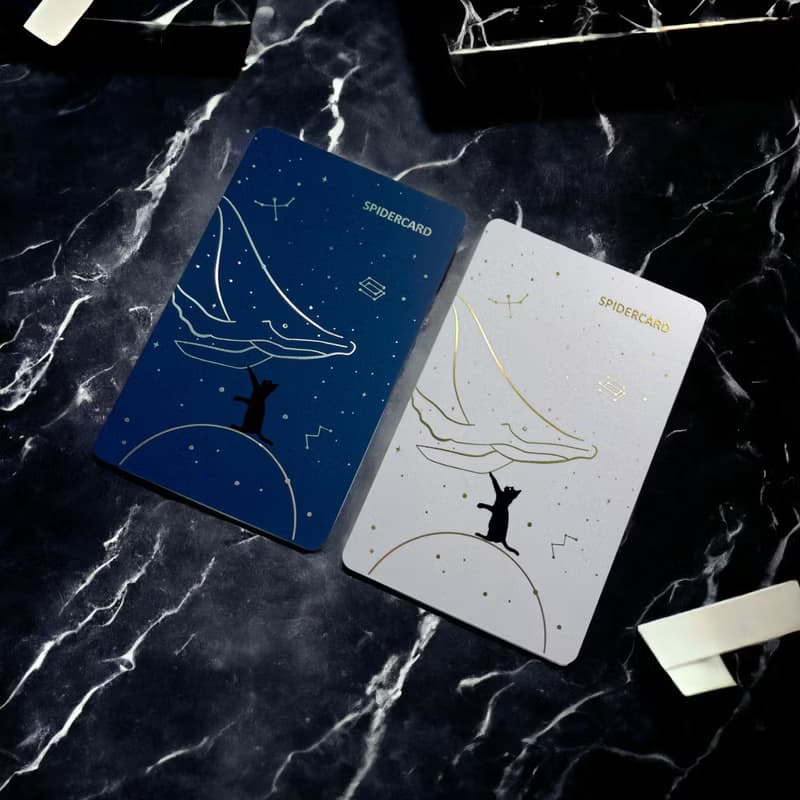 星河夜曲雙卡組 - SpiderCard 數位名片NFC卡