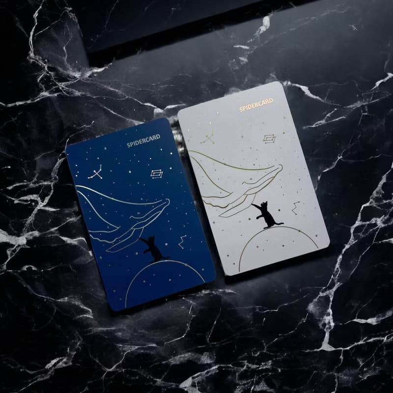 星河夜曲雙卡組 - SpiderCard 數位名片NFC卡