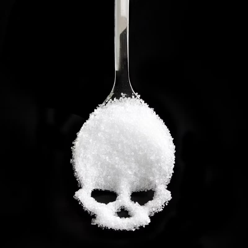 半糖湯匙- 骷髏頭