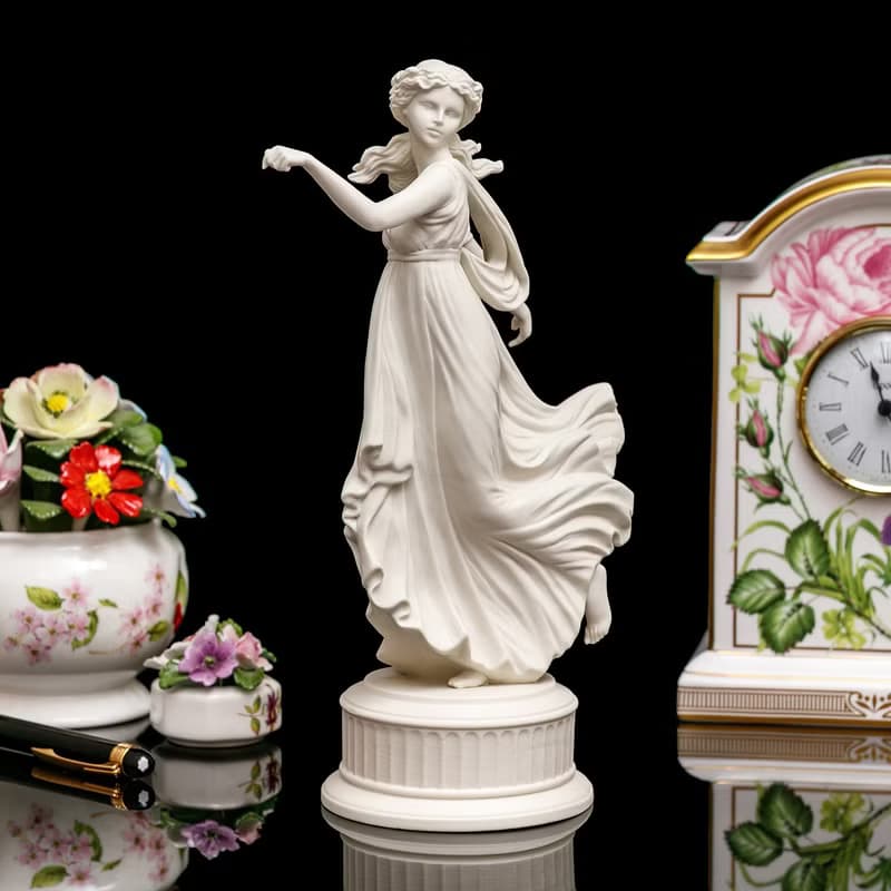 英國製Wedgwood盛世風華1993跳舞女神限量瓷偶雕像雕塑 First
