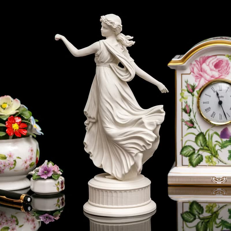 英國製Wedgwood盛世風華1993跳舞女神限量瓷偶雕像雕塑 First