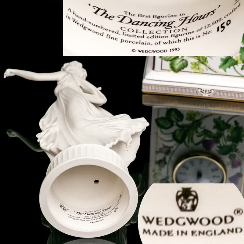 英國製Wedgwood盛世風華1993跳舞女神限量瓷偶雕像雕塑 First