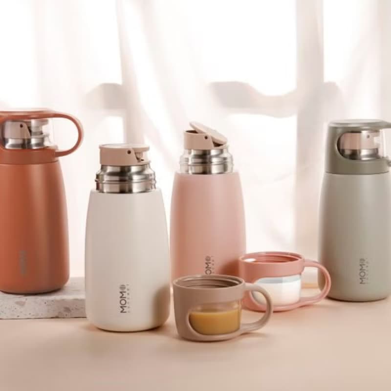 日本 MOMOCONCEPT Cube Flask Q 芙拉科 Q 350ml 4 色可選