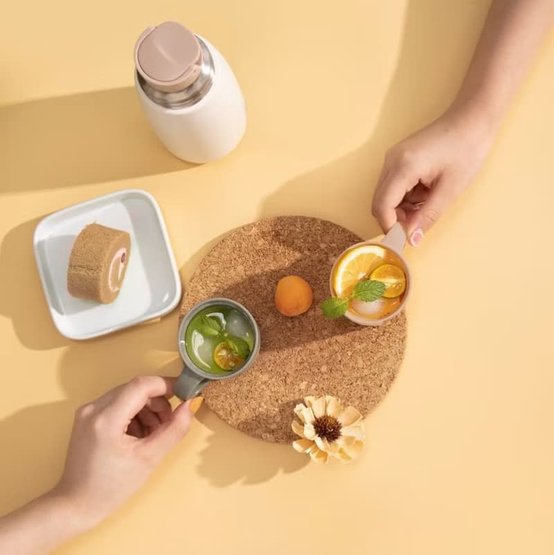 日本 MOMOCONCEPT Cube Flask Q 芙拉科 Q 350ml 4 色可選