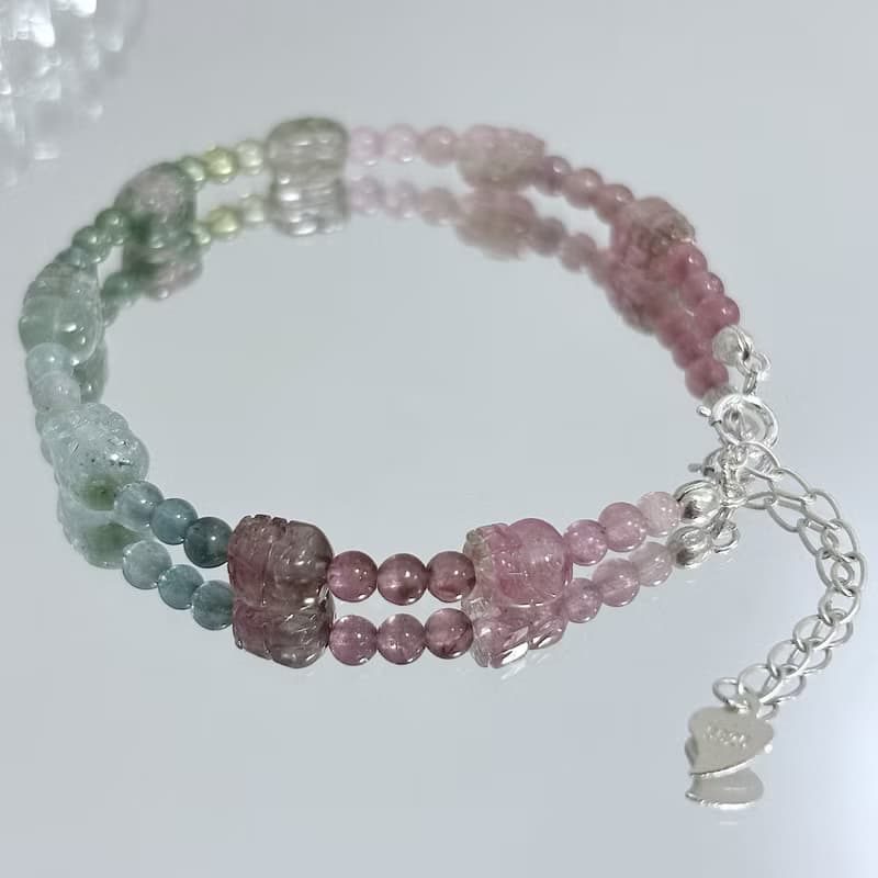 雨中虹光 / 碧璽貔貅手鍊