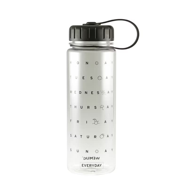 WEMUG 禮物環保戶外隨身瓶水壺 EVERYDAY透明