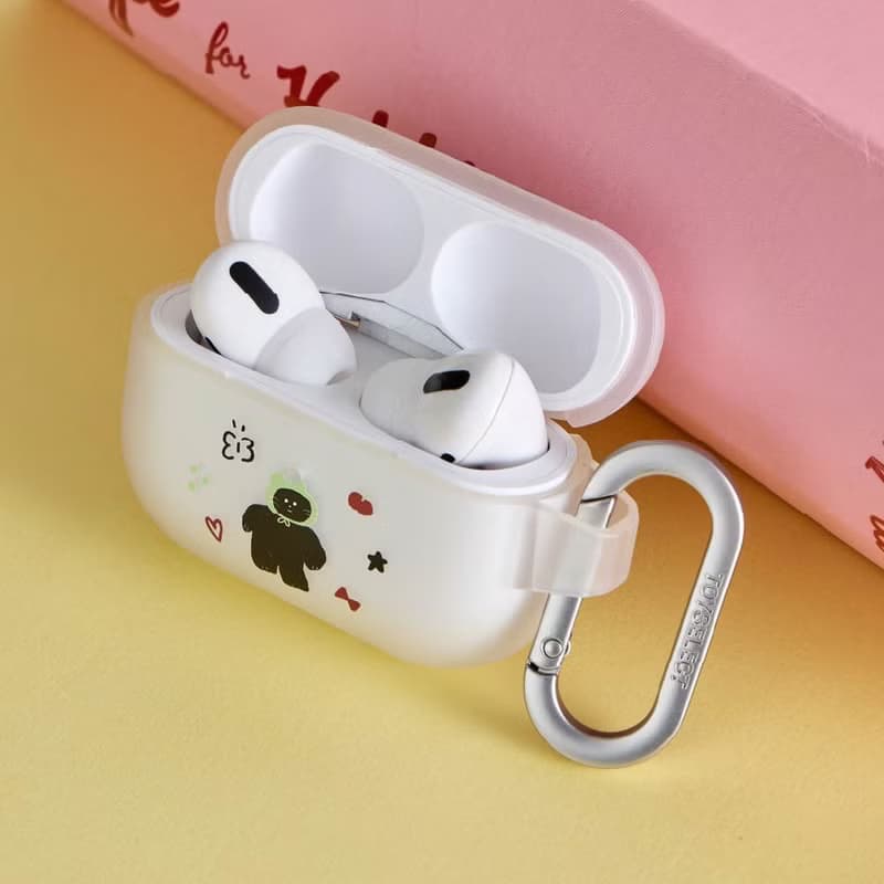 小綠喵愛探險強悍防摔AirPods保護套