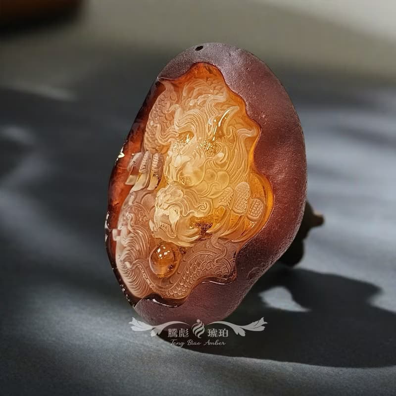 騰彪琥珀 瓷白蜜蠟手鍊 原礦琥珀 稀有白蜜蠟 收藏級精品 附保卡