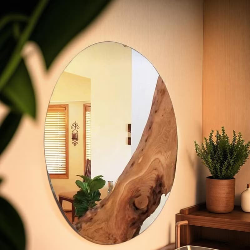 原木流影藝術鏡 / 室內裝飾 / 商業空間