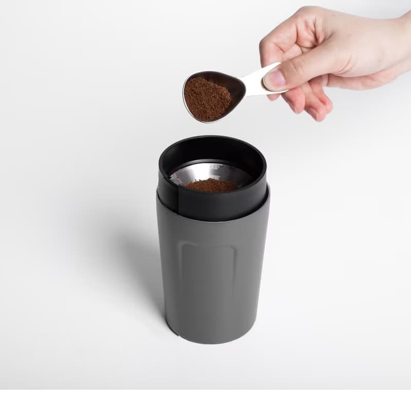 【咖啡禮盒】360度出水濾網保溫杯 手動磨豆器 咖啡禮盒 情人節