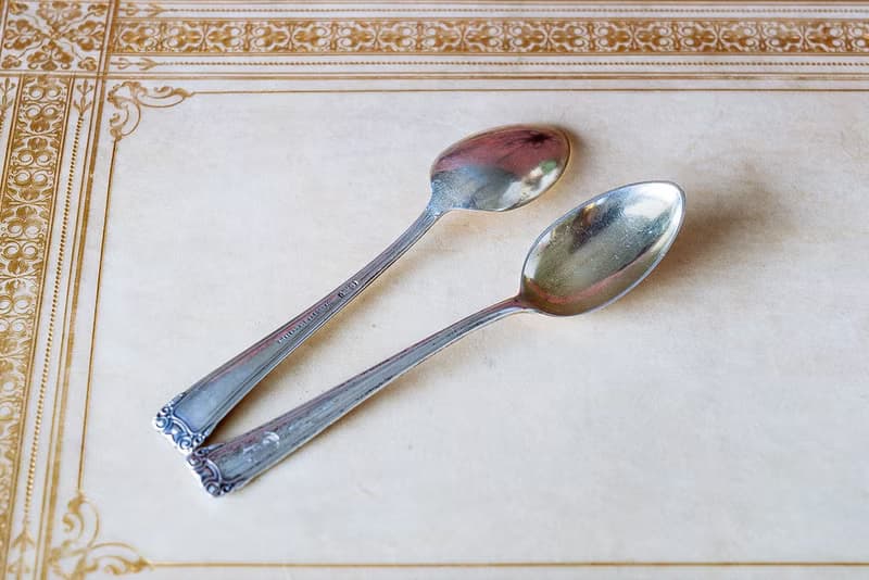 銀鍍金Janus & Friedrich濃縮咖啡匙 - 西洋古董