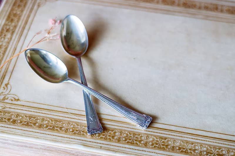 銀鍍金Janus & Friedrich濃縮咖啡匙 - 西洋古董
