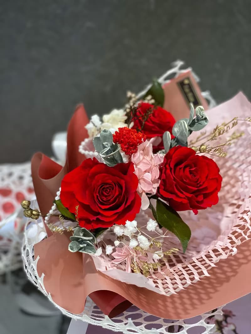 花束 不凋花 畢業花束 送禮 生日花束 母親節花束 情人節花束