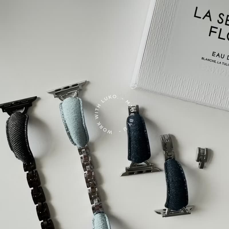 Apple Watch | 訂製復古牛仔手鐲金屬錶帶