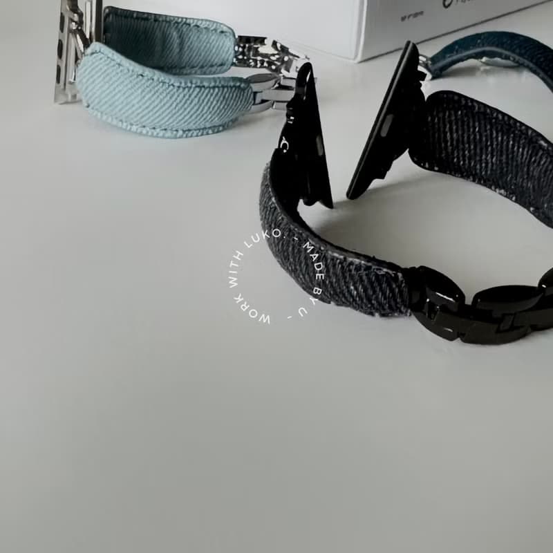 Apple Watch | 訂製復古牛仔手鐲金屬錶帶