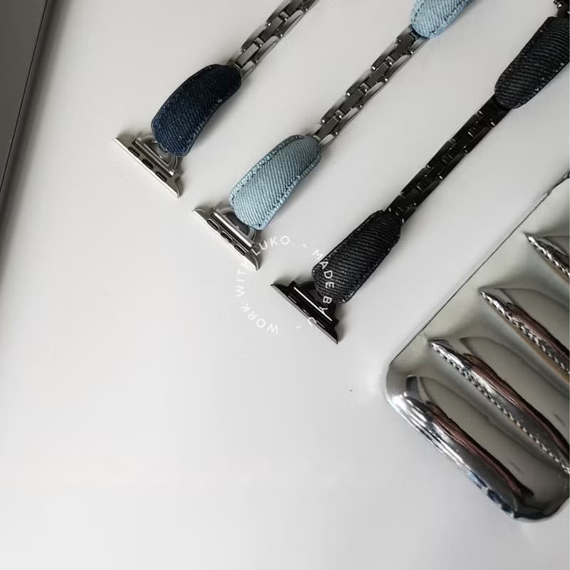 Apple Watch | 訂製復古牛仔手鐲金屬錶帶