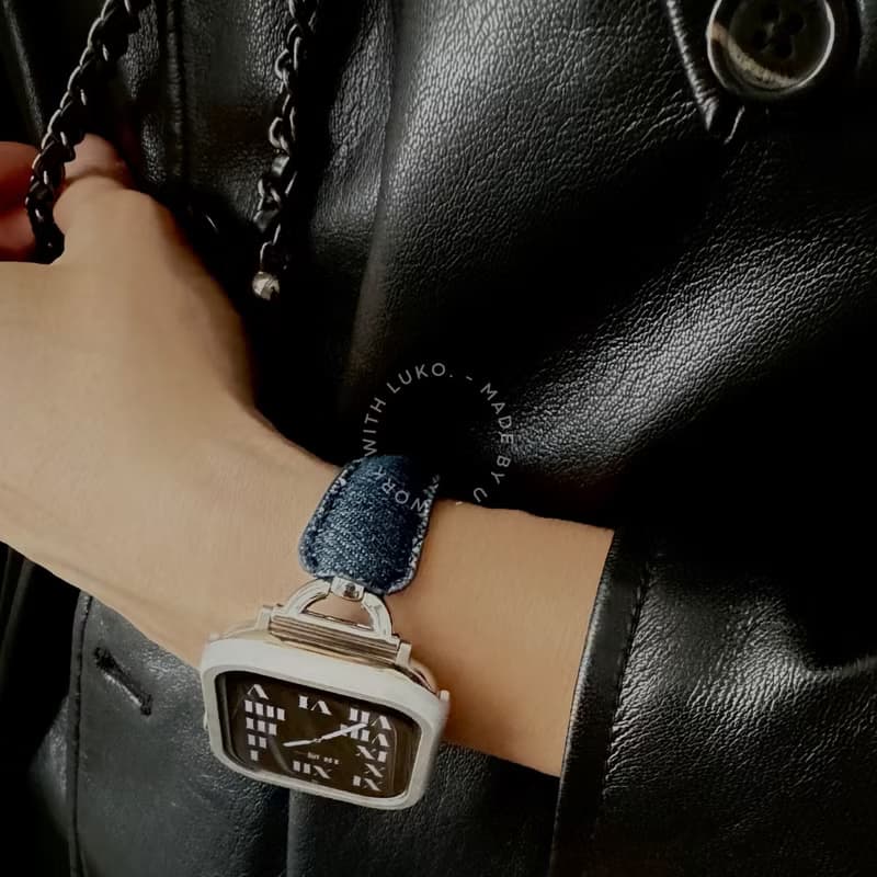 Apple Watch | 訂製復古牛仔手鐲金屬錶帶