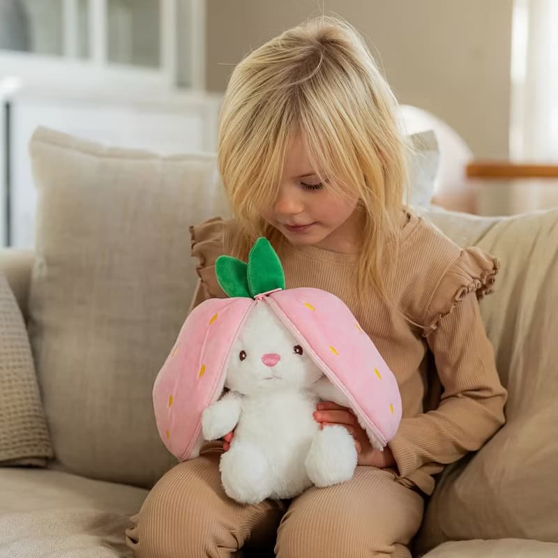 北歐 瑞典 Teddykompaniet 草莓兔兔