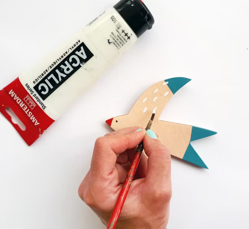 Three Birds wall decoration made of Finnish birch wood to brighten up your home.