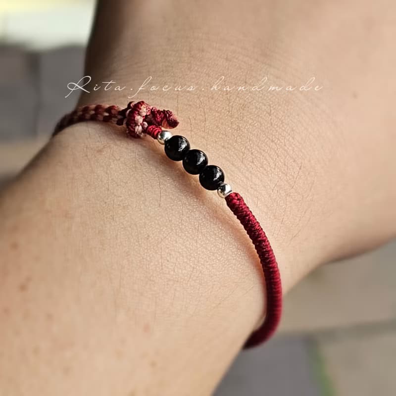 邊織 | 設計款 | 元素搭配 | 手鍊 | 腳鍊 | 開運紅