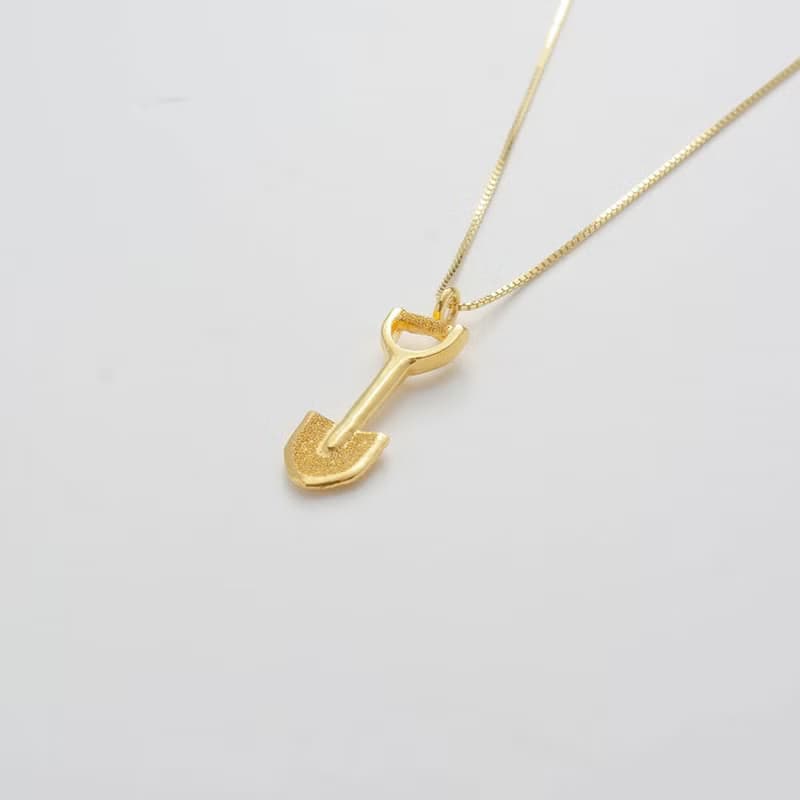 藏寶箱金飾 9999黃金純金 愛心蝴蝶墜子 鏟子祝賀好孕順利產子