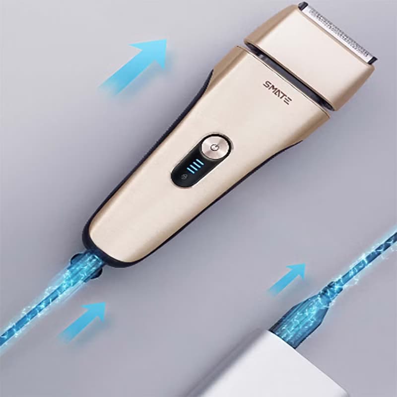 【免運】四刀剃須刀高端充電刮鬍刀電動剃須刀SMATE ST-W482