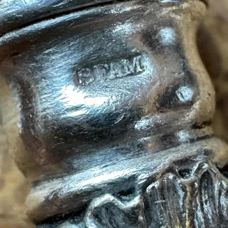 50588- 絕美法國古董新藝術風格餐刀