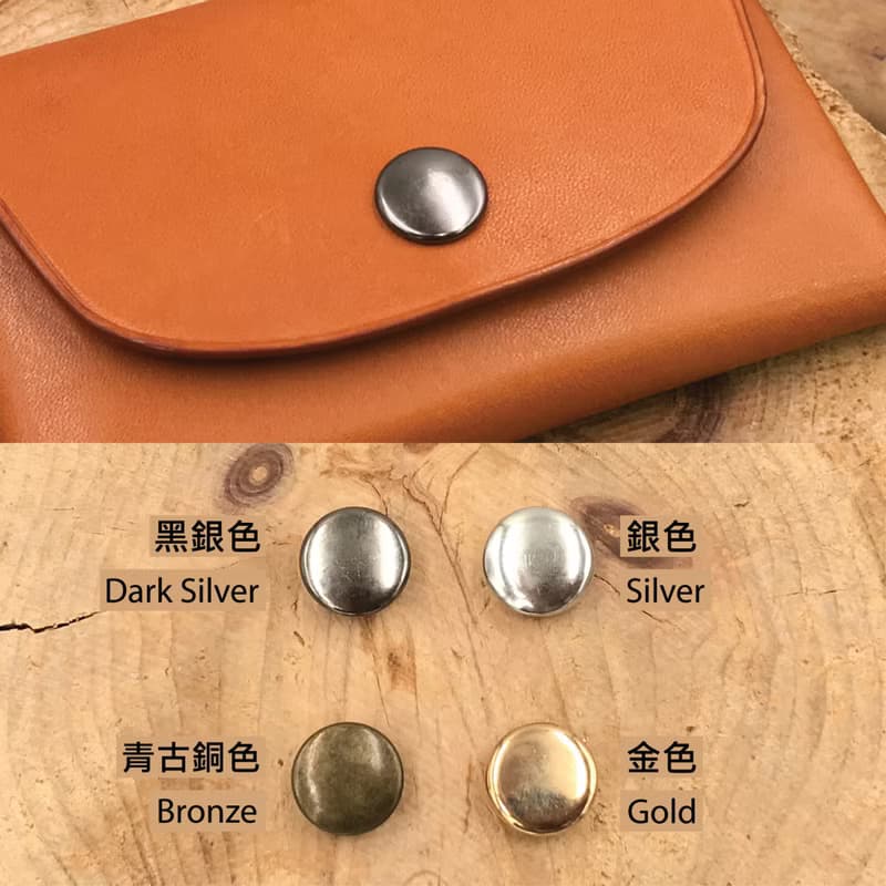 【零錢卡包】綠色十字紋牛皮/萬用雜物收納包/簡約隨身小錢包